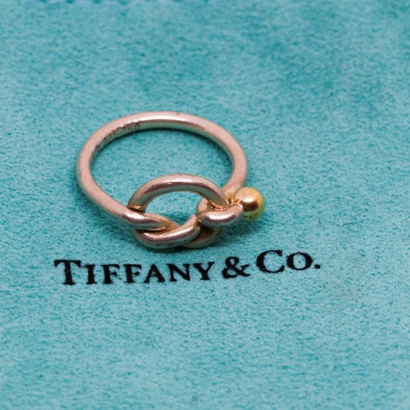 Tiffany & Co. Jewelry - Tiffany & Co. Two Tone Silver & 18k Gold Forever